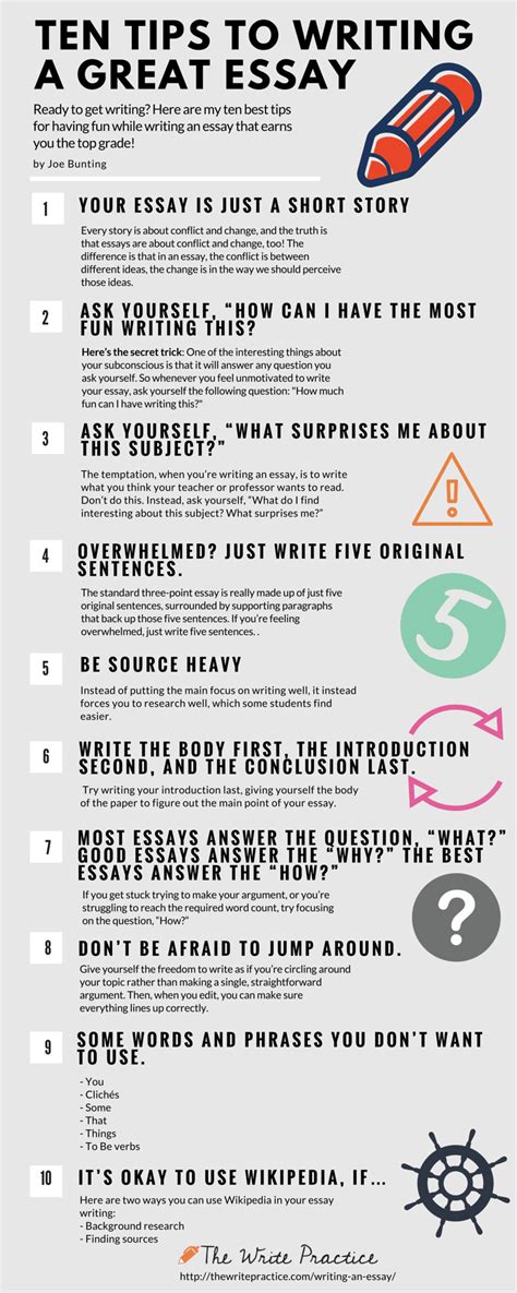 tips on writing an essay Doc