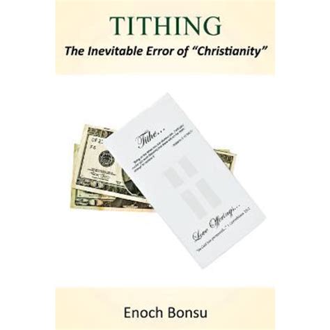 tithing the inevitable error of christianity Epub