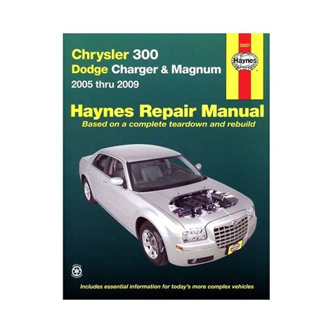 title chrysler 300 dodge charger and magnum 2005 thru 2010 haynes repair manual Doc