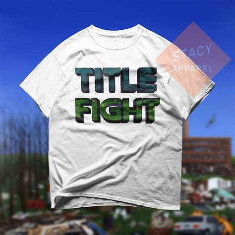 title fight t shirt