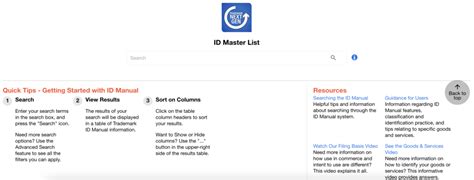 tm id manual