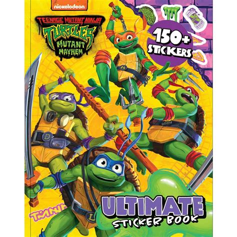 tmnt movie sticker book teenage mutant ninja turtles Doc