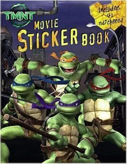 tmnt movie sticker book teenage mutant ninja turtles Doc