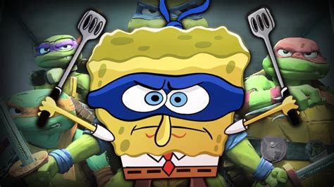 tmnt spongebob