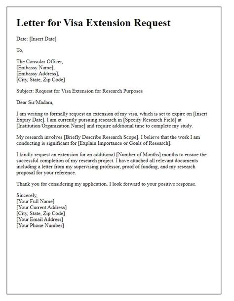 tn visa extension letter sample Doc