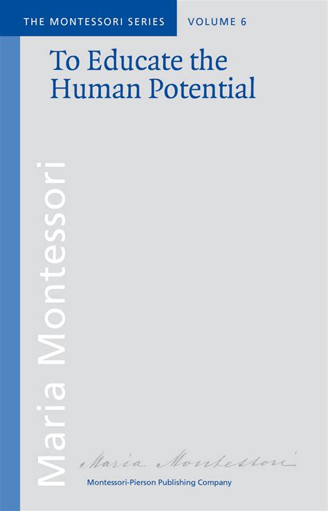 to educate the human potential PDF