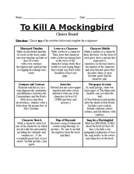 to kill a mockingbird activity packet gcisd key PDF