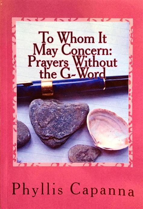 to whom it may concern prayers without the g word Kindle Editon