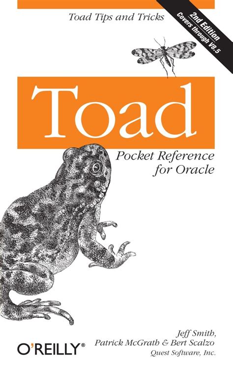 toad pocket reference for oracle pocket reference oreilly PDF