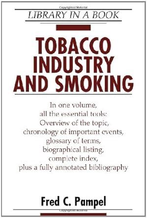 tobacco industry and smoking library in a book Reader