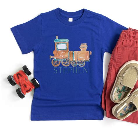 toddler train shirt