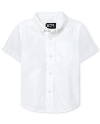 toddler white button down shirt