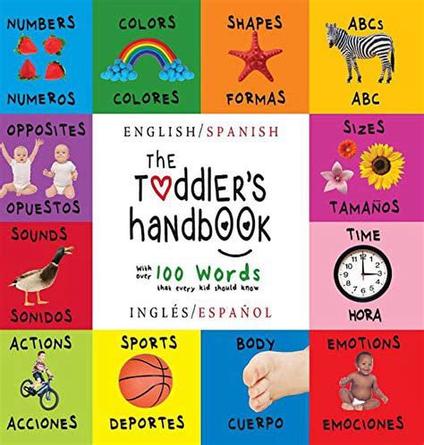 toddlers handbook bilingual opposites childrens Kindle Editon