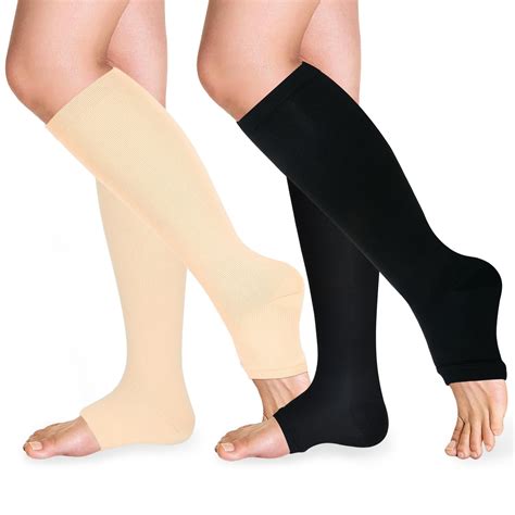 toeless compression stockings