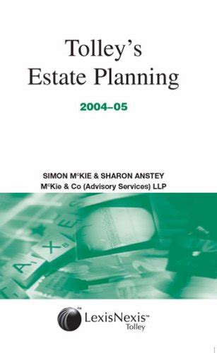 tolleys estate planning 19992000 book PDF