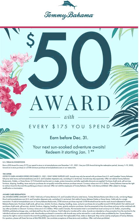 tommy bahama coupon