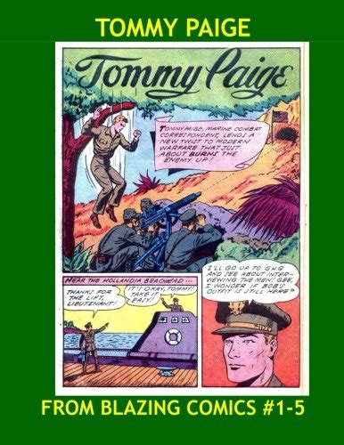 tommy paige correspondent adventures blazing Reader