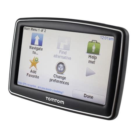 tomtom xl user manual Reader