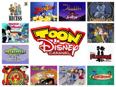 toon disney tv shows