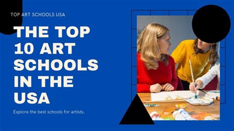 top 10 art schools in the us
