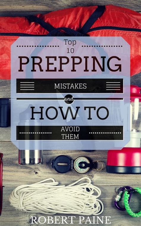 top 10 prepping mistakes and how to avoid them PDF