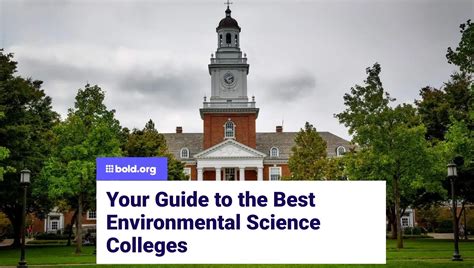top environmental science schools