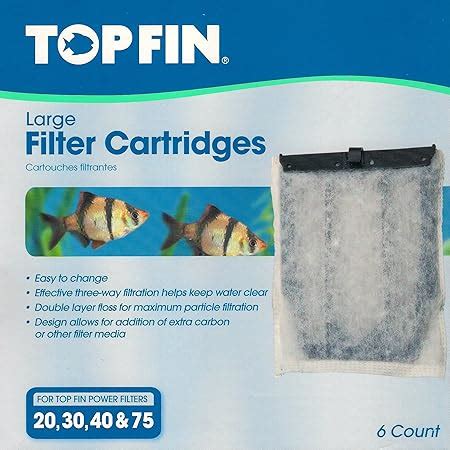 top fin large filter