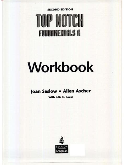 top notch workbook second edition resuelto Doc