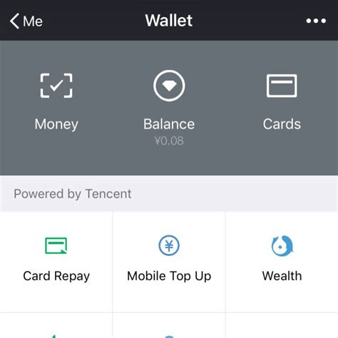 top up wechat wallet in singapore