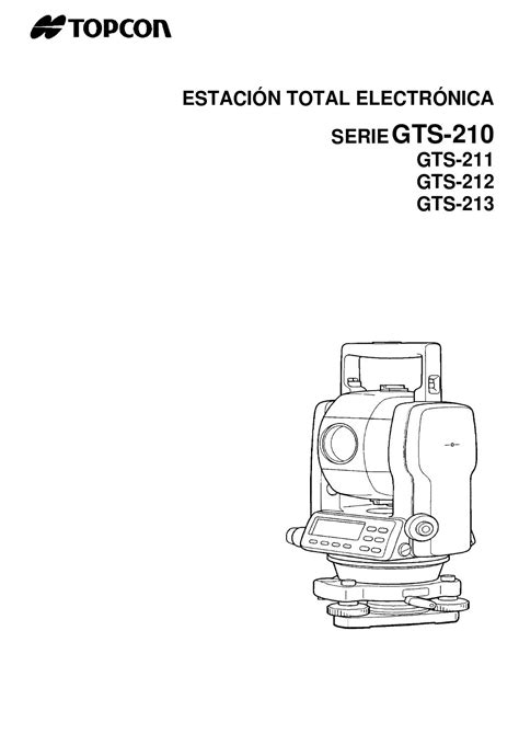 topcon gts 212 manual Epub