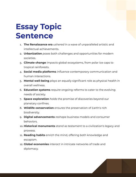 topic b essay examples Epub