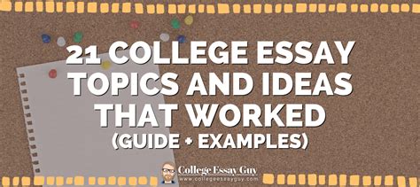 topics for college essays Kindle Editon