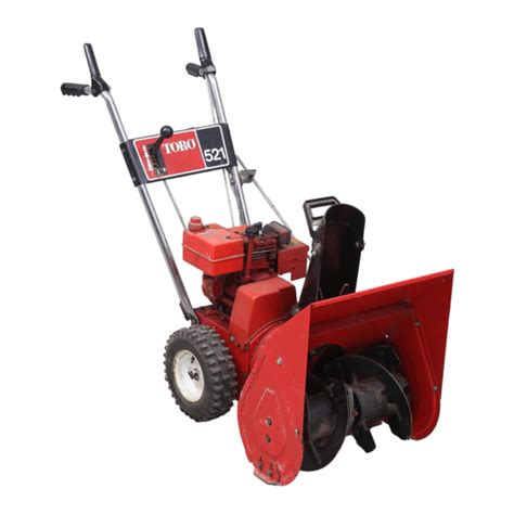 toro 521 user guide Reader