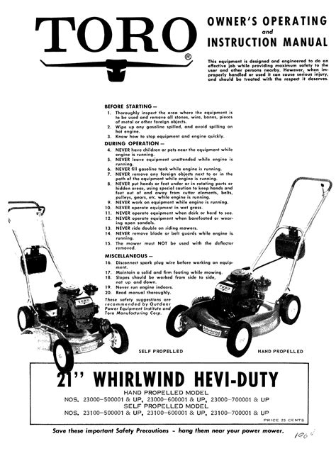 toro lawn mower user manual Epub