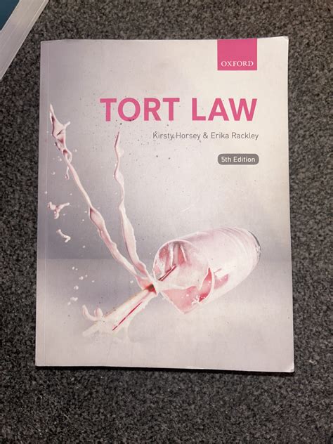 tort law 5th edition Reader