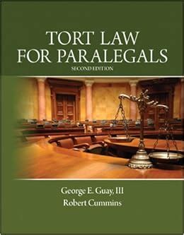 tort law for paralegals 2nd edition Epub