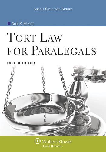 tort law for paralegals fourth edition aspen college PDF