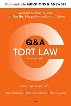 tort law questions and answers Ebook Kindle Editon