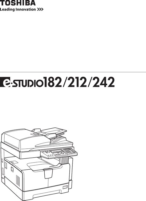 toshiba e studio 242 user manual Doc