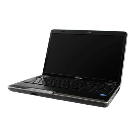 toshiba satellite a505 manual Reader