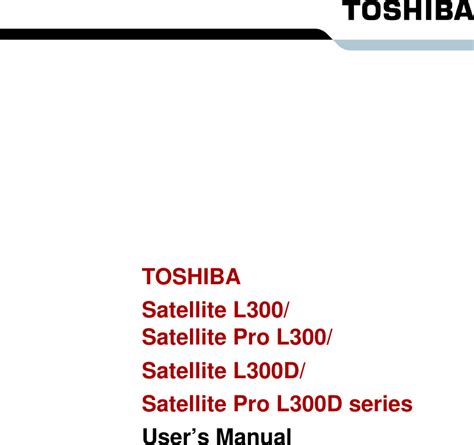 toshiba satellite user manual pdf Epub