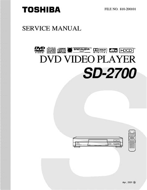 toshiba sd 2700 user guide Doc