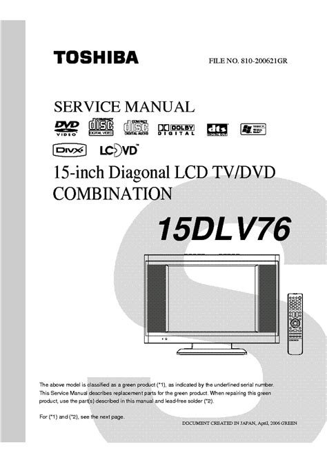 toshiba television service manual Epub