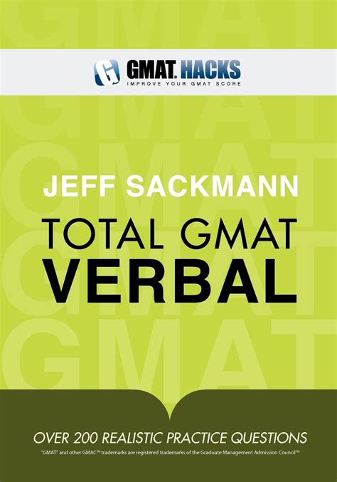 total gmat verbal Ebook Doc