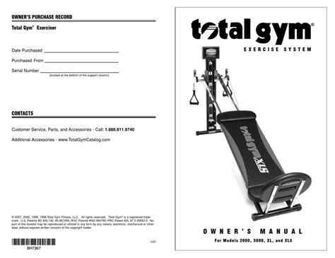 total gym xls manual download Kindle Editon