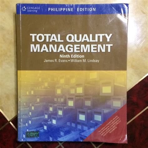 total quality management book by subburaj ramasamy pdf PDF