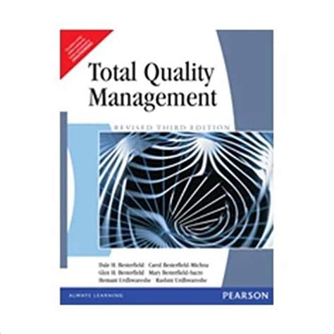 total quality management by besterfield 3rd edition Epub