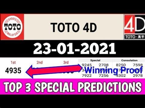 toto 3 number win how much