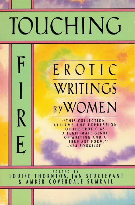 touching fire erotic writings by women PDF
