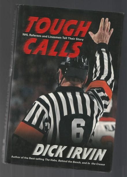 tough calls nhl referees and linesmen tell their story Doc
